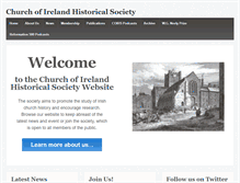 Tablet Screenshot of churchofirelandhist.org